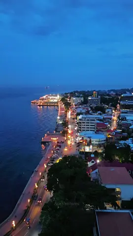 Lights of the City of Gentle People — Dumaguete’s boulevard in motion.