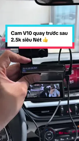 Trả lời @giangdolotgiang Cam V10 quay trước sau 2.5k siêu Nét 👍 #taibanhang #phukienoto #camhanhtrinhoto #camhanhtrinh #camv10  #camerahanhtrinh 