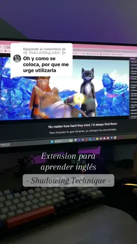 Respuesta a @⚜︎║♡ᏕᏂᏋᎥᏝᏗᏝᎧᎦᎥፈᏖᎥᎧᏁ♡║⚜︎ LANGUAGE REACTOR realmente te ayudará mucho #speaking #aprendiendoingles #shadowing #ingles 
