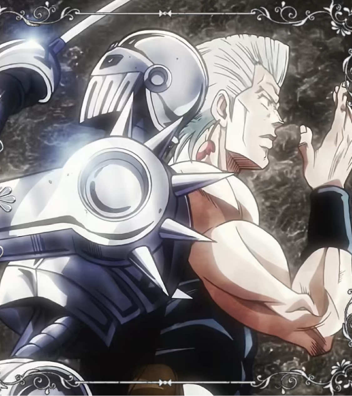 I might be a little late😞. I’m ok of taking requests of other jojo characters as well!#fyp#polnareff #jeanpierrepolnareff #silverchariot#jjba #jojo#startdustcrusaders #zyxcba #edit#malicemizer#visualkei#vkei#anime#animeedit#part3 