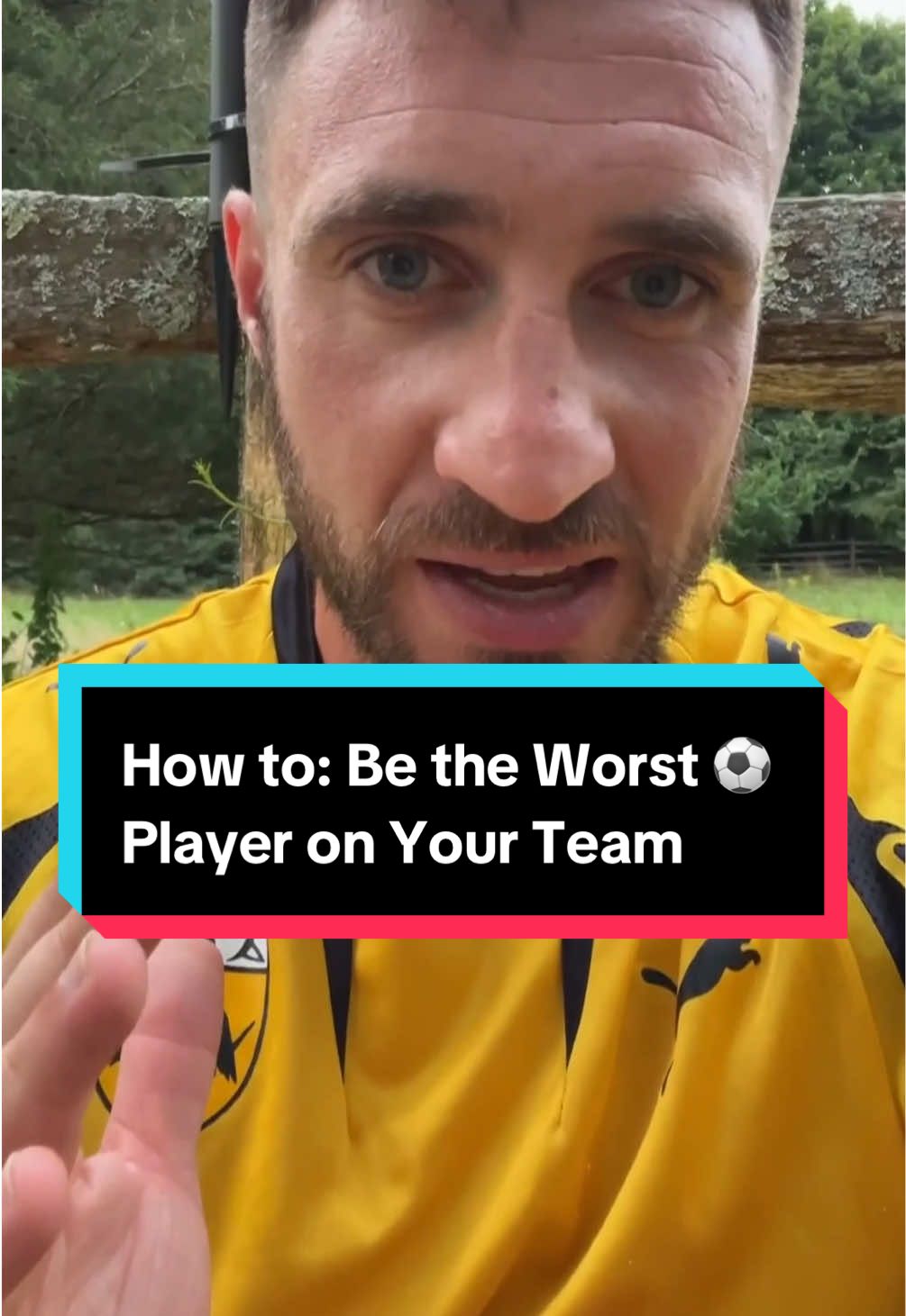 Please don’t do this to yourself bro, please ⚽️❤️ #improvingallways 