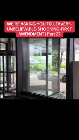 WE'RE ASKING YOU TO LEAVE!!