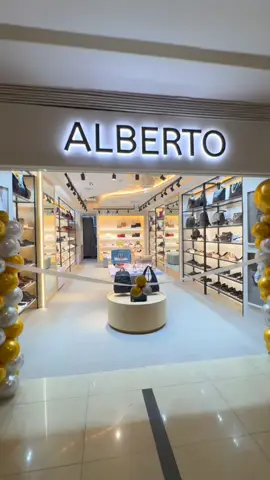Come visit us at our NEW & BIGGER ALBERTO store in Sta. Lucia East! We're officially reopened on the 2nd Level—same favorites, brand-new vibe. See you there! 😉 #WearALBERTO 