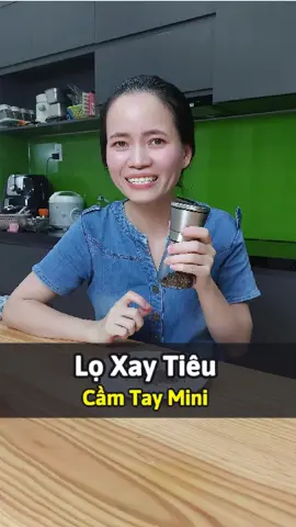 Lọ Xay Tiêu, Muối ớt, Gia Vị Cầm Tay Nắp Inox Cao Cấp  #review #chipbongbmt #loxaytieu #coixaytieu #loxaytieucamtay