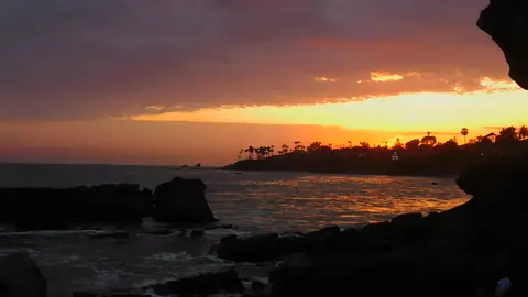 #beach #viewss #lagunabeach #scenery #danielcaesar #sunset #fyp 