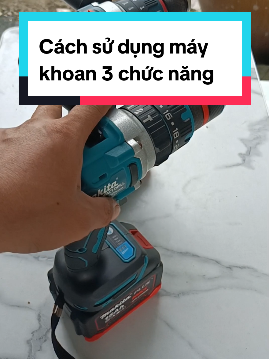 Cách sử dụng các dòng máy Khoan 3 chức năng,bạn đã biết chưa. Anh em chưa biết cách vận hành sử dụng thì xem hết video em hướng dẫn bên dưới nhé.  #shopminhđienmay2 #makita #xuhuong 
