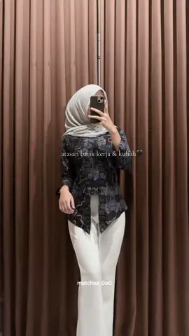 cuma 60rb an#fyp #batik #batikmodern #batikwanita #batikkerja #outfit 