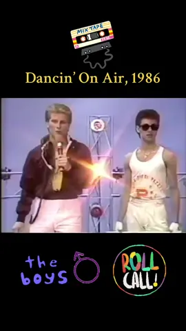 The dance regulars of ‘80s show Dancin’ on Air introduce themselves to all of you 🎤  #dancepartyusa #dancinonair #80s #80snostalgia #80sthrowback #dance 🔥🔥🔥🔥