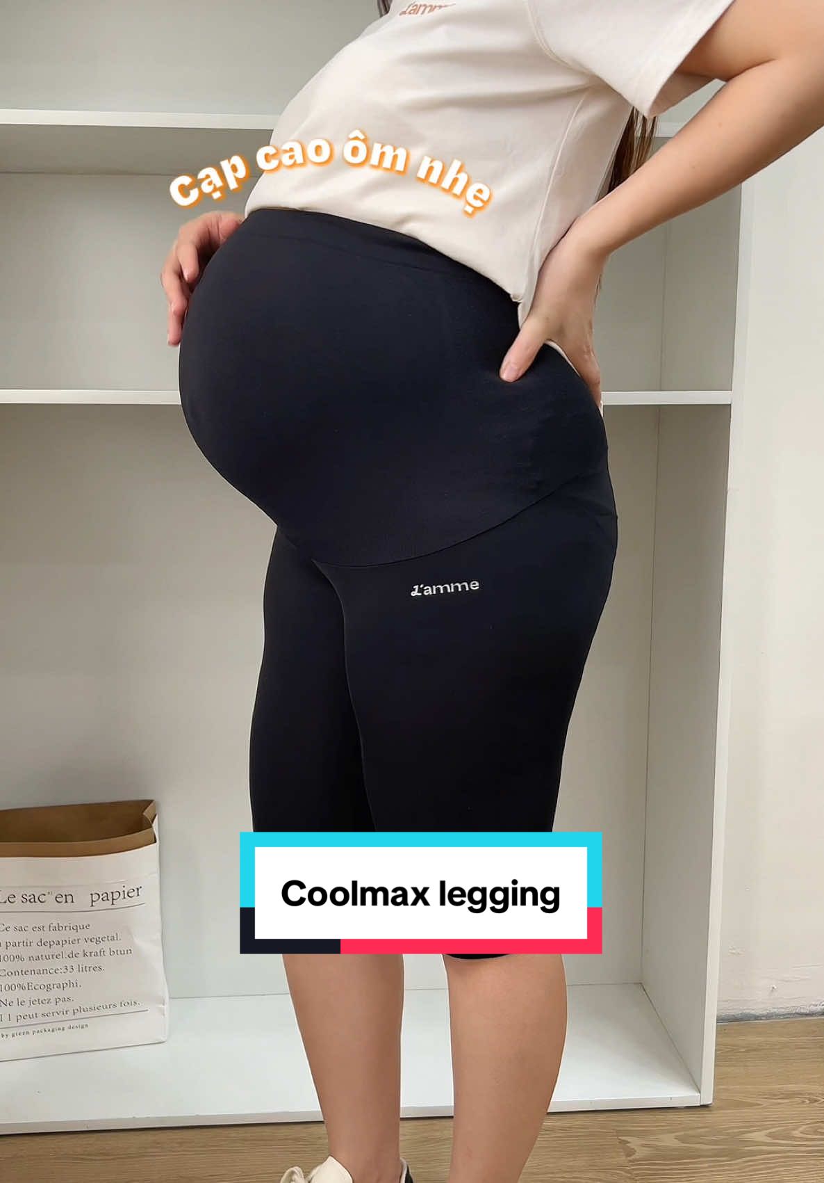 Mùa hè này nhất định phải có Coolmax Legging nhà L’amme trong tủ đồ nha các mom ơiiii #lamme #coolmaxlegging 