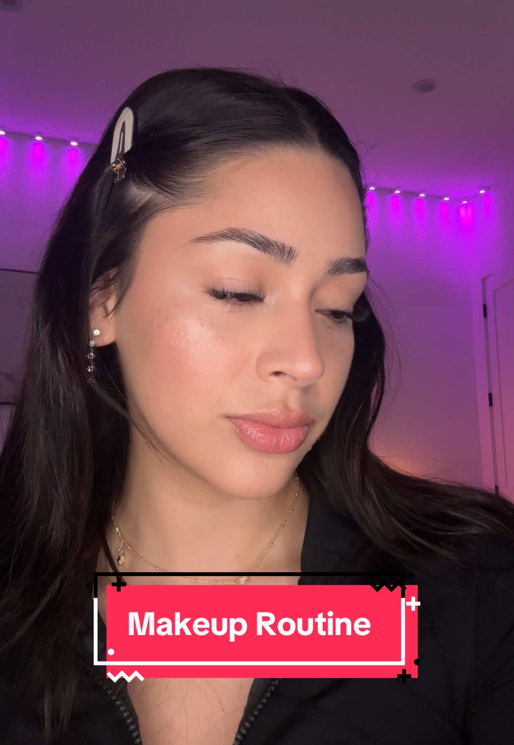Clean girl makeup look 🤩 #fy #makeuptutorial #MakeupRoutine #grwm 