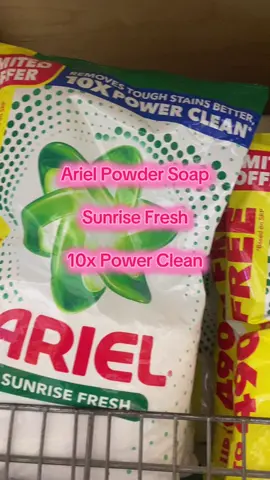 Ariel Powder Detergent ❤️#forlaundryclothes#arieldetergent 