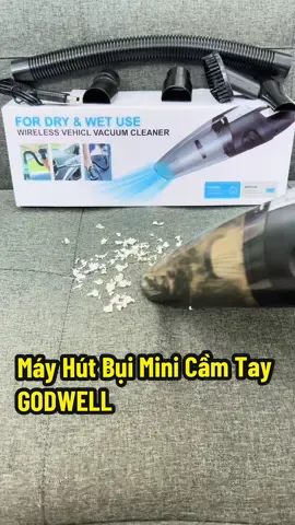 Máy Hút Bụi Không Dây Mini Cầm Tay GODWELL ❤️❤️ Hút bụi xe ô tô, giường nệm,vệ sinh máy tính, rèm cửa, bàn ghế, ti vi sử dụng với rất nhiều mục đích khác nhau một cách dễ dàng. Máy có công suất lớn nên âm thanh to 1xíu là bình thường nha cả nhà 😉🤗  #maýhutbuicamtay #mayhutbui #mayhutbuicamtay #mayhutbuikhongday #mayhutbuigiuongnem #mayhutbuicamtaymini #mayhutbuidanang #thebesttrendingshop #viral #xuhuong #trend #trending #thinhhanh #viralvideo #viraltiktok 