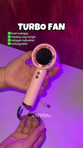 worth it ! ganitong mini turbo fan ang hanap ko, hindi maingay at malakas ang hangin ! tapos ang mura lang din😊 #turbofan #minifan #portablefan #pinkturbofan #pinkportablefan #pinkminifan #fan #turbominifan #miniturbofan 