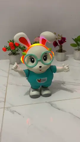 mainan robot rabbit joget #mainananak #mainanbabymurah #mainanrobotjoget #bayitiktok #tiktokshopindonesia 