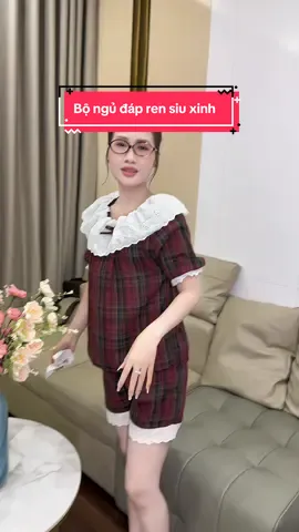 Bộ ngủ tiểu thư đáp ren xinh lắm #bongu #doboxinh #bonguxinh #bongutieuthu #anhlonglanh #anhlonglanhreview 