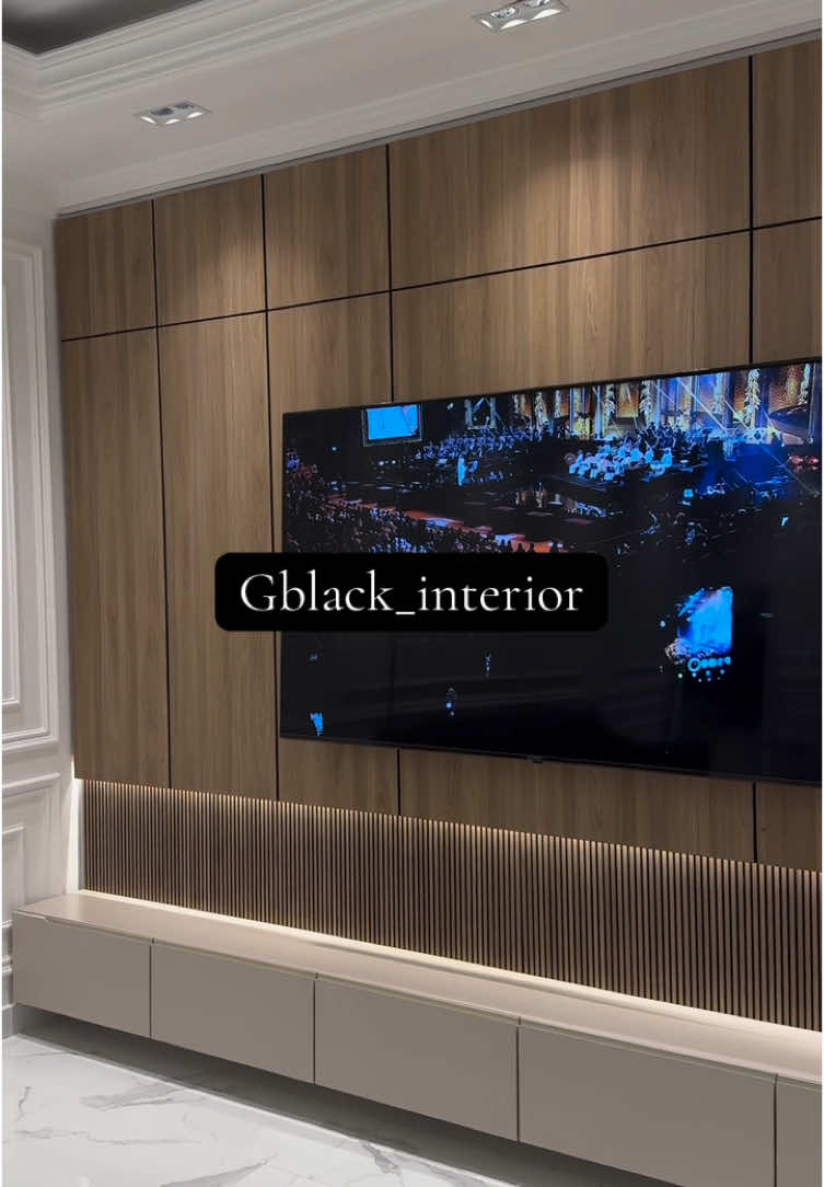 A touch of luxury for your entertainment space! ✨ This modern TV console, designed by Gblack_interior, is all about clean lines and sophisticated style.  For more enquiry 📥 ☎️contact:08053949532 📞WhatsApp/calls:08053949532 📩:gblackinterior@gmail.com 📍Address: 17 Goodluck street, Abijo GRA,Lagos ,Nigeria. #interiordesign #modernfurniture #homedesign 