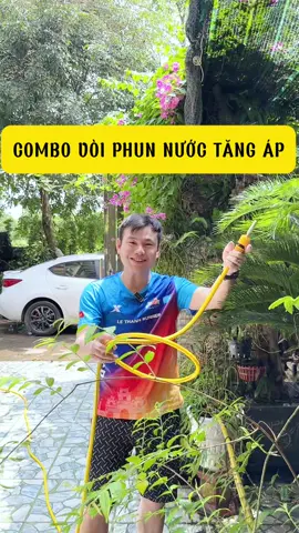 Combo vòi xịt nước tăng áp #xuhuong #voixittangap #voituoicay #voituoi 