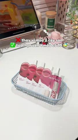 Nhanh tay mấy ní ơi #unboxwithvie #xuhuong #xuhuongtiktok #viral #xh #unbox #sonintoyou #intoyou #sonbun #sontuiintoyou #son #makeup #makeuptips #beauty #beautytips #goclamdep #muataitiktok #sansale #sale 