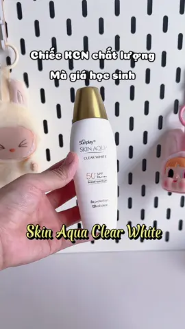 Chống nắng tốt mà giá siêu hạt dẻ luôn nha 🙆‍♀️🙆‍♀️#kemchongnang #skinaqua #sunplayskinaqua #spf50 #tiktok #review #skincare #xuhuong #chinRiviu