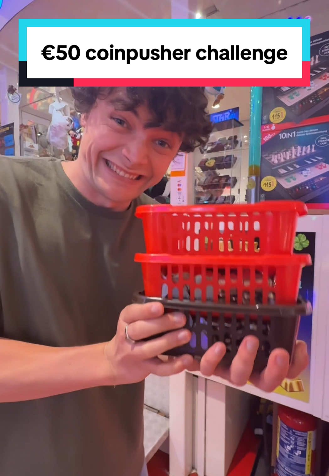 Publiciteit #sinksefoor Wat kan ik winnen met €50 op de coinpusher? 🤔 