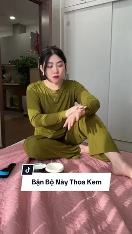 Bộ đồ ủ kem mát lắm nè #donuxinhdep #dobomacnha #doboxinh #thoitrangnu 