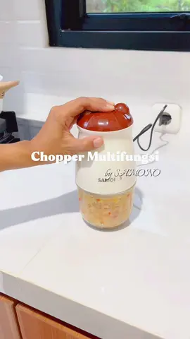 Rekomendasi chopper murah tapi bagus puolllll. Mini chopper dari Samono😍 #chopper #minichopper #samono #samonoindonesia #dapurminimalis #dapurestetik #dapursederhana #dapurkecil #blenderbumbu 