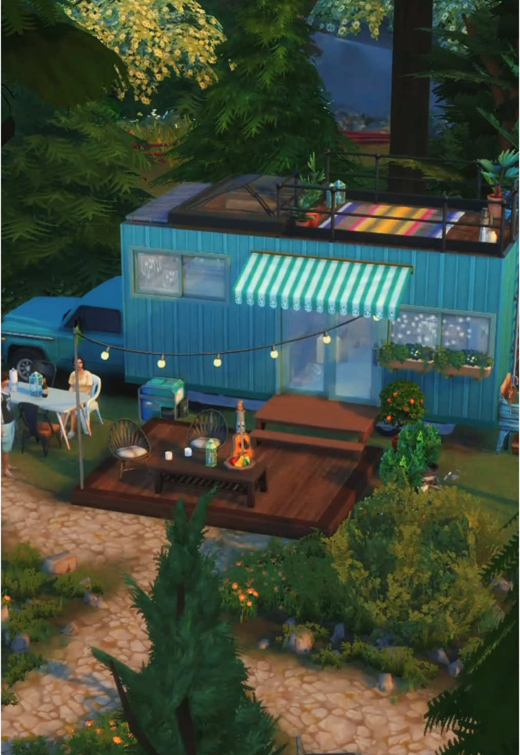 CAMPER VAN ✨ #sims4 #thesims4 #pourtoi #foryoupage #simstok #sims4build #fyp #tutorial #speedbuild 