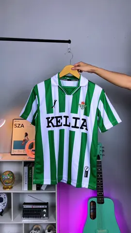 boleh nih Jersey real betis vintage nya keren bgt #jerseyvintage #jerseyfantasy #jerseybola #jerseyretro 