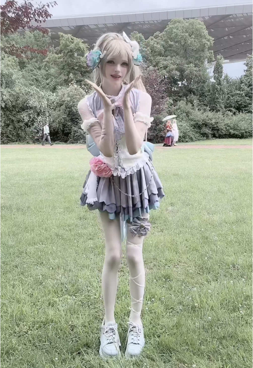 koto-chan,,, haiiii !!!  in germany for dokomi rn (≧∀≦)  #コスプレ #cosplay #dokomi #ラブライブ#南ことり#lovelive #アイドル #踊ってみた #kotoriminami #jpop #dance #aiscream 