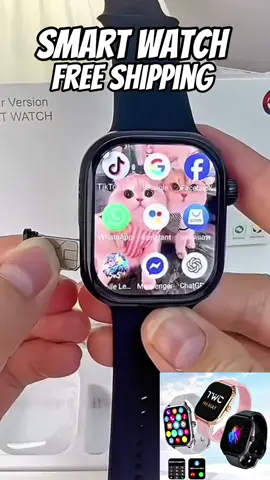 Smart Watch high quality with free shipping  #smartwatchviral #smartwatches #smartwatch #fyp #murah 