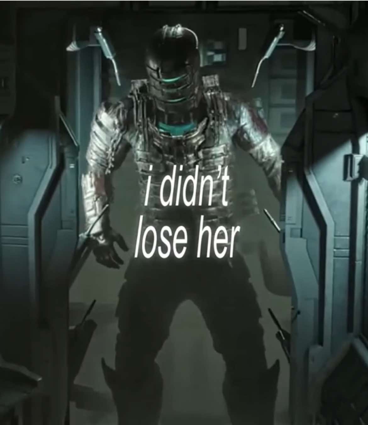 i can save us both. #deadspace #isaacclarke #deadspaceedit