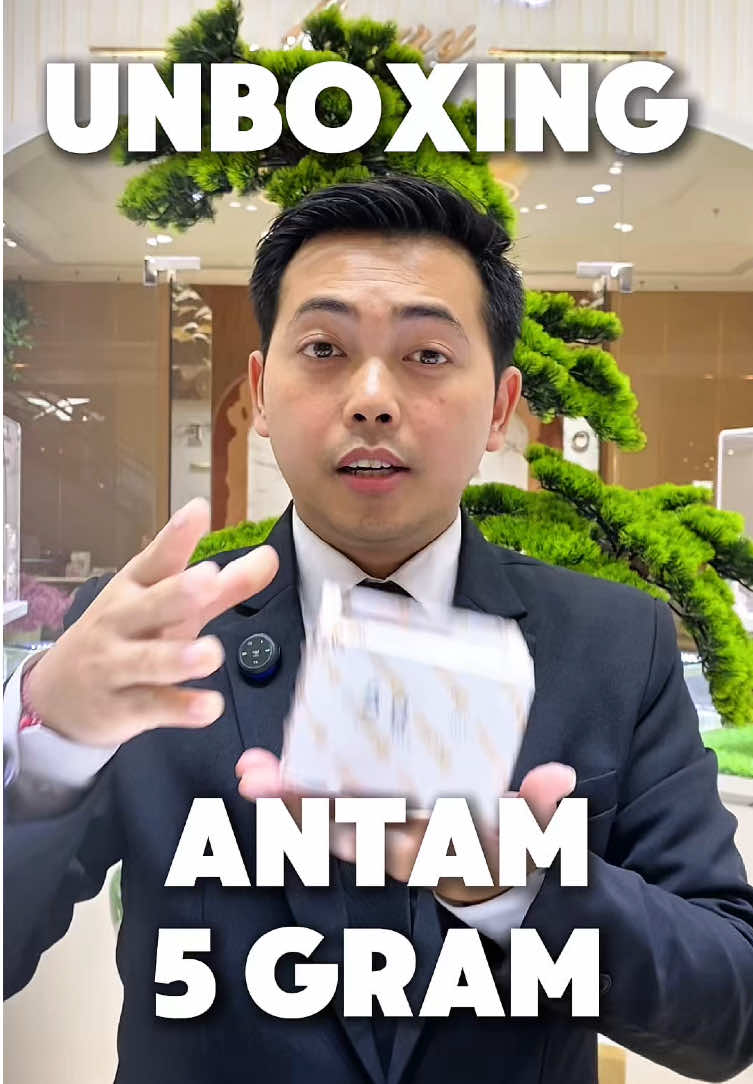 UNBOXING! Antam CertiEye 5 Gram Order WhatsApp 0811-1998-813 #Antam #dominiquejewellery #LogamMulia #AhmadRifaiSarji