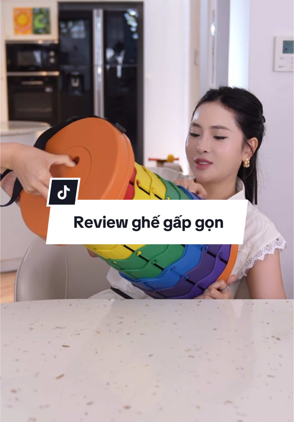 Review ghê gấp gọn picnic có hiệu quả như quảng cáo?#tranganna #review #xuhuong #ghegapgon 