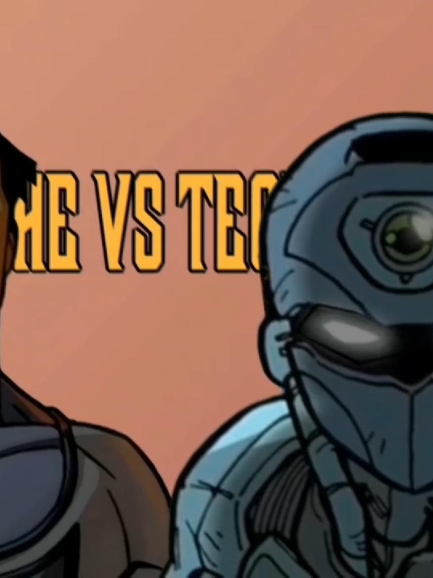 Tech jacket vs mustache mark what if comic invincible animation m #comic #edit #animation 