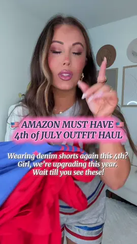 Still rocking the same denim shorts this 4th? 😅 Trust me—these Amazon sets are the glow-up your BBQ outfit needs. Under $40, flattering, and festive without screaming “party store.” 🎆 ✨ Links in bio or stylebyninarenee.com #AmazonFashionFinds   #FourthOfJulyOutfits   #MomStyleTikTok   #FashionOver30   #TikTokFashionHaul   #HolidayOutfitInspo   #AmazonSetUnder40   #CuteAndComfyStyle   #TikTokOver30   #OOTDMomStyle  