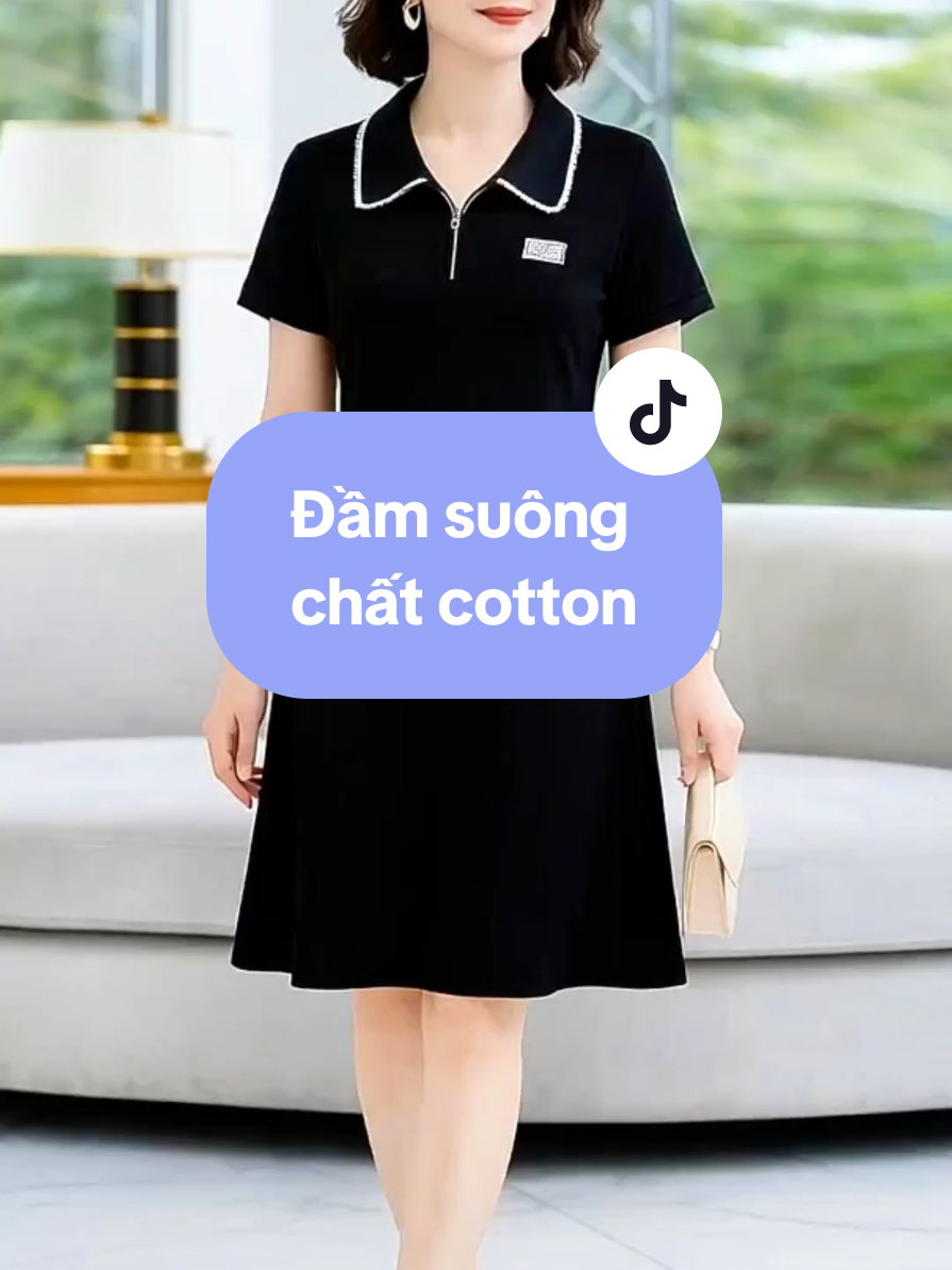 Màu đen hack dáng khỏi chê, lên dáng đẹp lắm cả nhà, cje khuyết điểm tốt luôn nè#xuhuong #dotrungnien #thoitrangtrungnien 