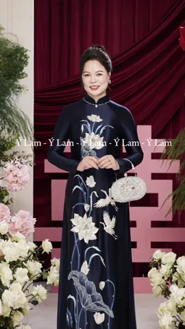 Áo dài màu xanh than cao cấp cho mẹ #aodai #aodaivietnam #aodaitrungnien #aodaitruyenthong #xuhuong #xuhuongtiktok #aodaime #aodaibasui #aodaithietke #aodaiylam #aodaicuoi 