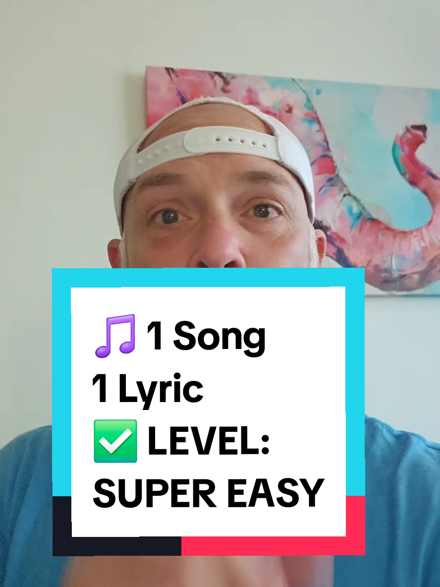 🎵 1 Song - 1 Lyric ✅️ LEVEL: SUPER EASY #genx #boomer #millenial #genz #musicchallenge #songchallenge 