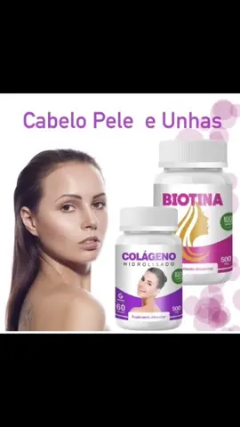 KIT Biotina  60 Cáps + Colágeno 60 Cáps Envio Imediato por R$26,99. #cabeloeunha #biotina #colageno  https://s.shopee.com.br/7ARdicZCzQ