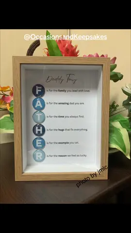 Looking for a Father’s Day gift that says “I love you” without the socks and ties? 💡 Try this: A custom shadow box with his name and all the people who complete his world. 🧩💙 ✅ Personalize with family names ✅ Choose your own message ✅ Handmade. Heartfelt. One-of-a-kind. #FathersDay #fatherdaygift #fathersdaygiftideas #siserjuliet #siserasia #sisercraft #sisercrafts   #fathersdaygifts 