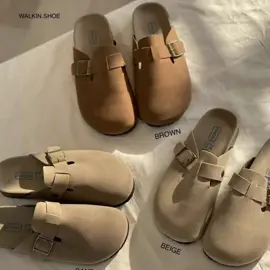 รองเท้าเปิดส้น หนังนิ่ม รุ่น MIKI น่ารักมาก🤎ต้องน่ารักขนาดนี้ไหม  แมทช์ชุดง่ายมาก #รองเท้า #pangreview #รีวิวสินค้า #ของดีบอกต่อ 