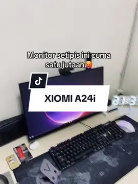 Yakk benar sekali ini dia Xiomi A24i, harga murah kwalitas ga murahan😝 #monitor #monitorgamer #xiomia24i 