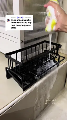 Replying to @🧿jinly🧿 true mas hygienic pa at organize ung panghugas natin sa plato may sampayan pa ng basahan