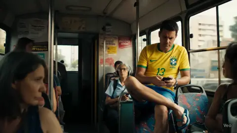 é raro mas acontece muito  #veo3 #ia #riodejaneiro #rj #onibus #fyp 