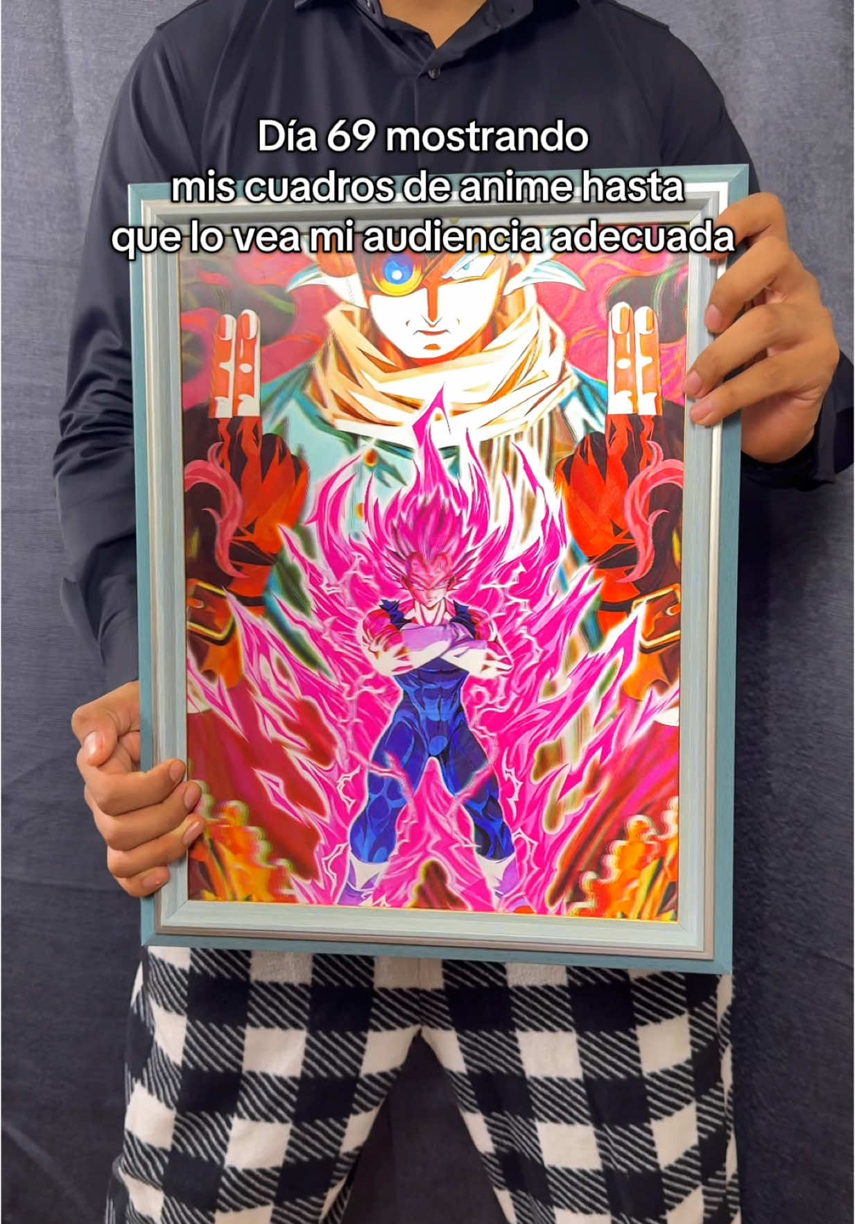 Día 69 esperando a que mis videos lleguen a mi audiencia adecuada 😭#anime #animefans #dragonballz #dragonball #lenticular #animeposter #animeposter #dragonballfans esto es un cuadro lenticular 3D de alta calidad que cambia, según el ángulo desde el que lo mires es una hermosa pieza, decorativa, ideal para cualquier fan de Dragon Ball 