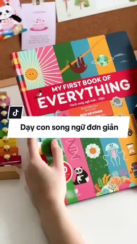 Cách dạy con song ngữ đơn giản #carobooks #phattrienbanthan #chualanh #sachsongngu 
