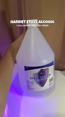 Alcohol with moisturizer!! Super laking tipid🥰 #alcohol #1gallonalcohol #harriet #harrietalcohol 