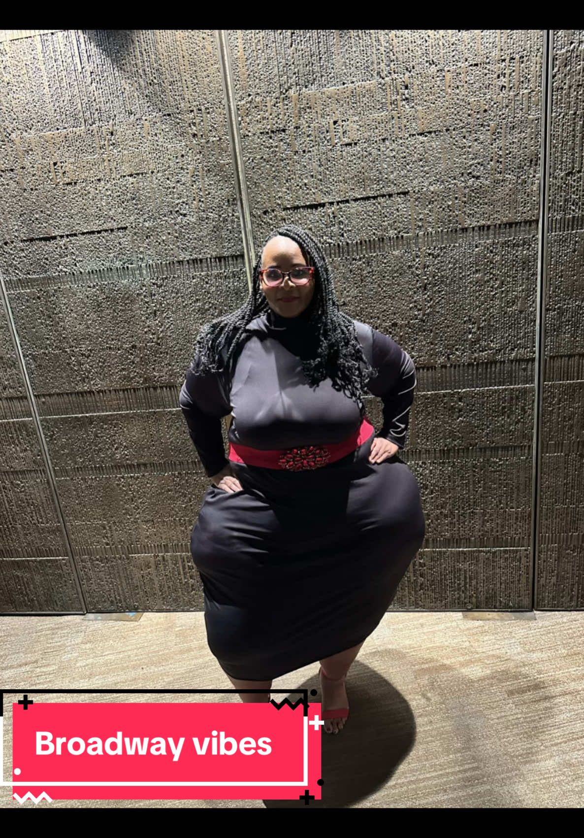 Lion King at the Music Hall of Fair Park. I enjoyed myself #selfbraider #marleytwists #blackhair #blackdress #taylorswift 