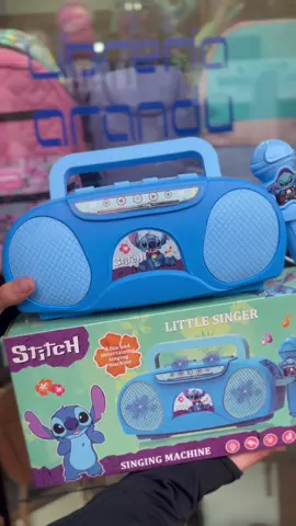 Mini radio karaoke Stitch 💙  #stitch #paratii 