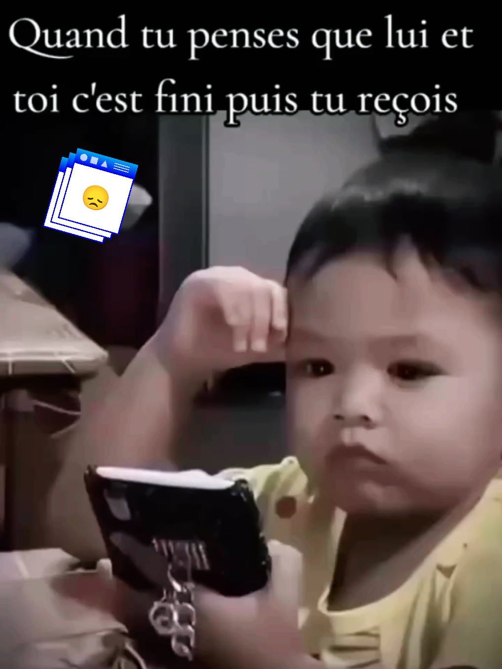 Quand tu penses que c'est fini entre vous après une dispute avec ton amoureux et ensuite tu reçois ça..😁 #comedyy #humor #kidsoftiktok  #funnykids #message #foryoupage #trendingvideo #Love  #mignon 